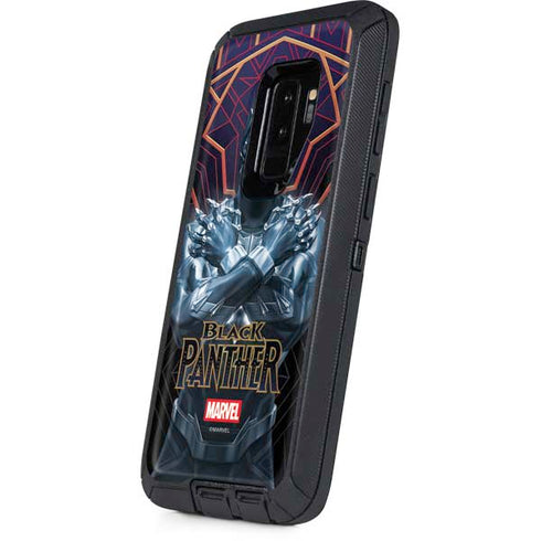 Marvel Black Panther Wakanda Salute Otterbox Defender Galaxy Skin