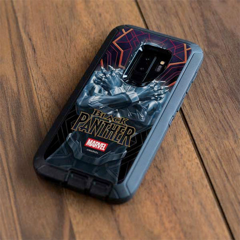 Marvel Black Panther Wakanda Salute Otterbox Defender Galaxy Skin