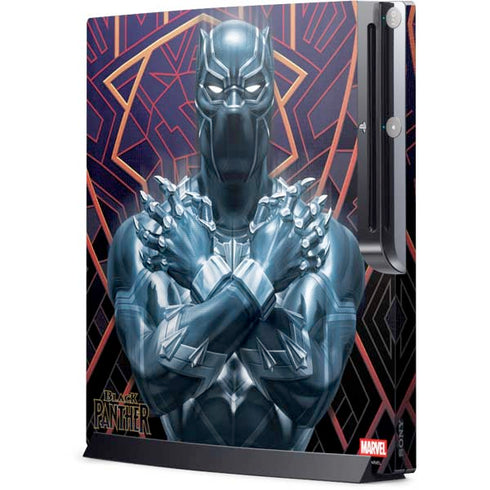 Marvel Black Panther Wakanda Salute Playstation 3 & PS3 Slim Skin