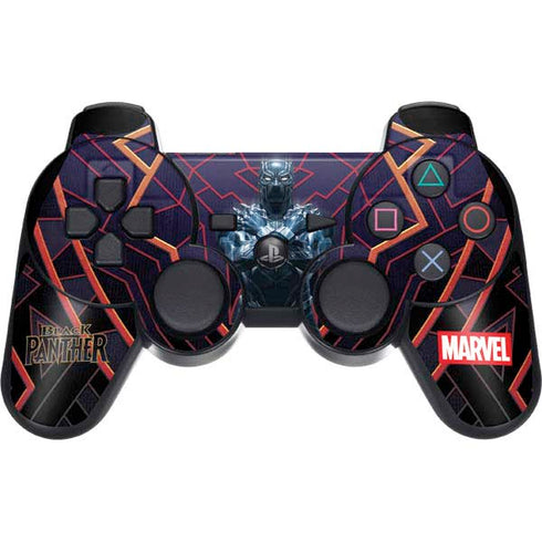 Marvel Black Panther Wakanda Salute PS3 Dual Shock wireless controller Skin