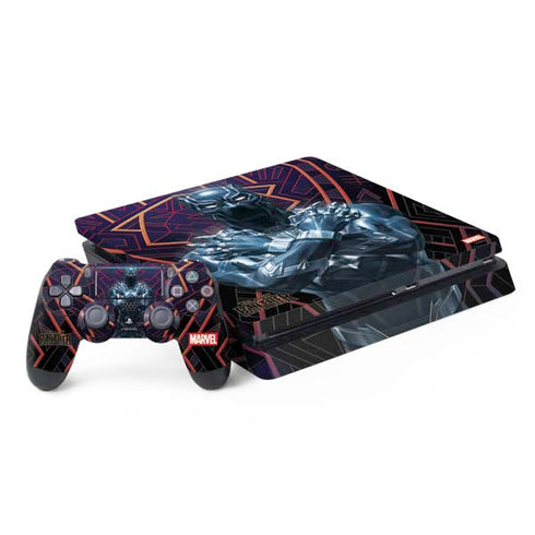 Marvel Black Panther Wakanda Salute PS4 Slim Bundle Skin