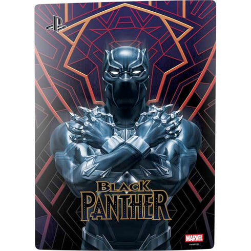 Marvel Black Panther Wakanda Salute PS5 Digital Edition Console Skin