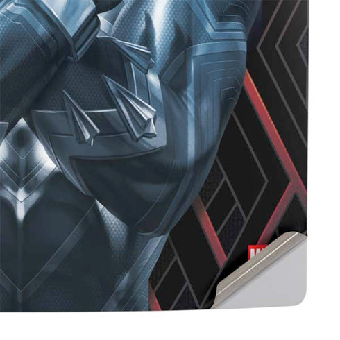 Marvel Black Panther Wakanda Salute PS5 Pro Console Skin