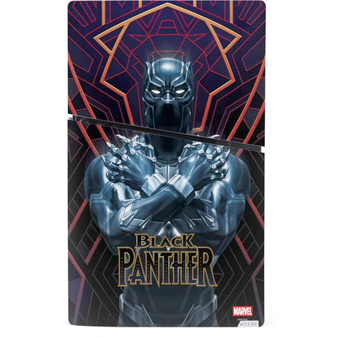 Marvel Black Panther Wakanda Salute PS5 Slim Digital Edition Bundle Skin