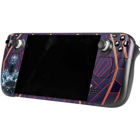 Marvel Black Panther Wakanda Salute Steam Deck Handheld Gaming Computer OLED Skin