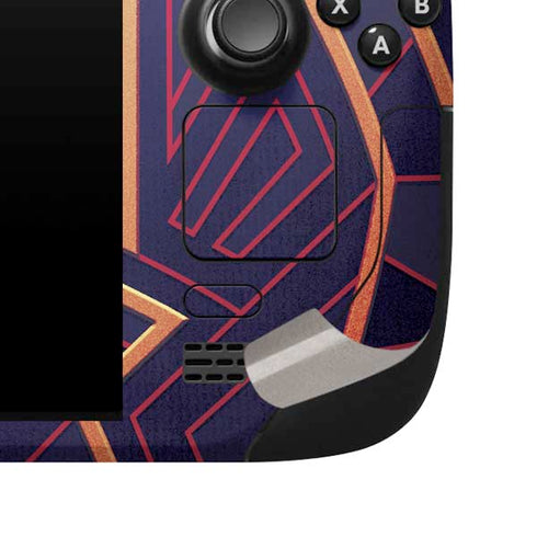 Marvel Black Panther Wakanda Salute Steam Deck Handheld Gaming Computer Skin