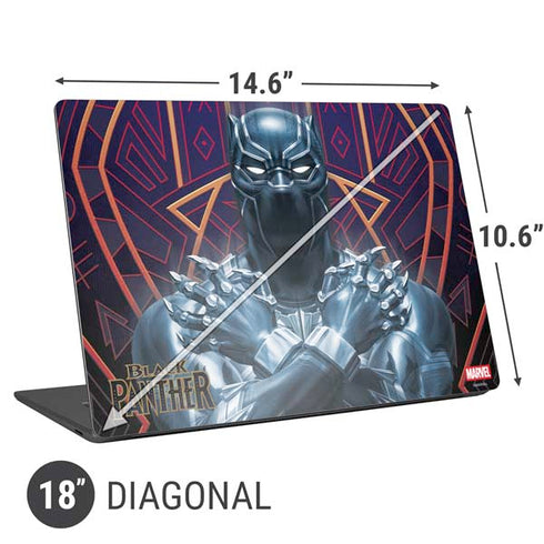 Marvel Black Panther Wakanda Salute Universal Laptop 18in (14.6 x 10.6in) Skin
