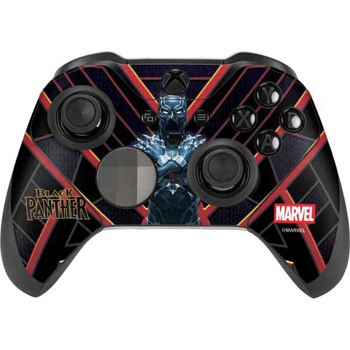 Marvel Black Panther Wakanda Salute Xbox Elite Wireless Controller Series 2 Skin