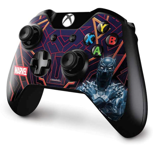 Marvel Black Panther Wakanda Salute Xbox One Controller Skin