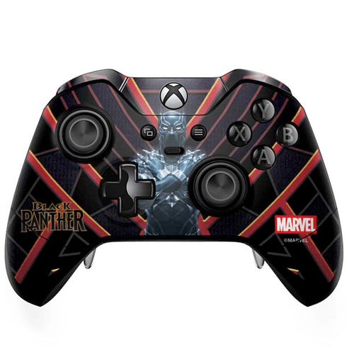 Marvel Black Panther Wakanda Salute Xbox One Elite Controller Skin