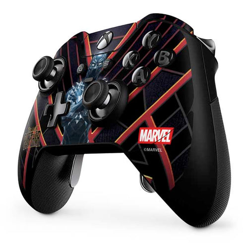 Marvel Black Panther Wakanda Salute Xbox One Elite Controller Skin