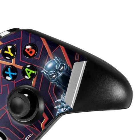 Marvel Black Panther Wakanda Salute Xbox One S Controller Skin
