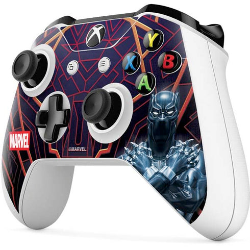 Marvel Black Panther Wakanda Salute Xbox One X Controller Skin