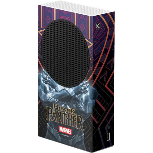 Marvel Black Panther Wakanda Salute Xbox Series S Console Skin