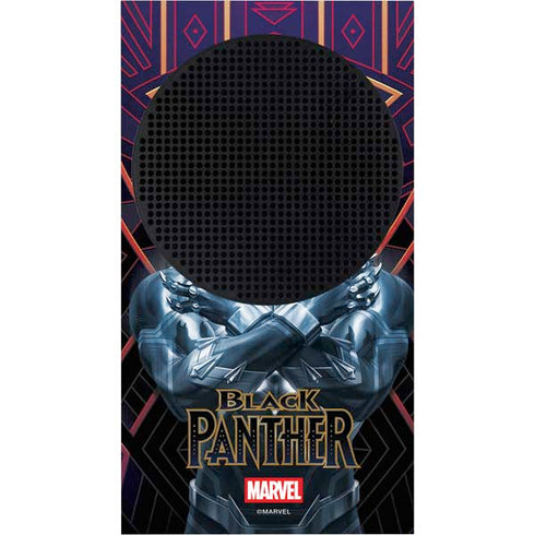 Marvel Black Panther Wakanda Salute Xbox Series S Console Skin
