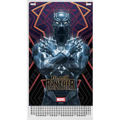Marvel Black Panther Wakanda Salute Xbox Series S Console Skin