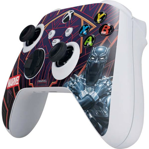 Marvel Black Panther Wakanda Salute Xbox Series S Controller Skin