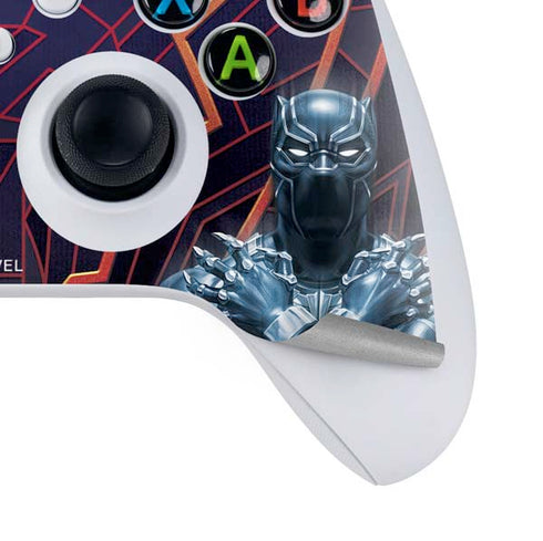 Marvel Black Panther Wakanda Salute Xbox Series S Controller Skin