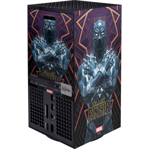 Marvel Black Panther Wakanda Salute XBox Series X Digital Edition Bundle Skin