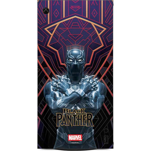 Marvel Black Panther Wakanda Salute XBox Series X Digital Edition Console Skin