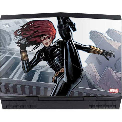Marvel Black Widow High Kick Dell Alienware Skin