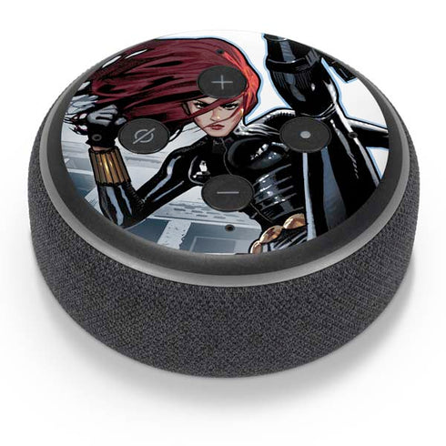 Marvel Black Widow High Kick Amazon Echo Dot Skin