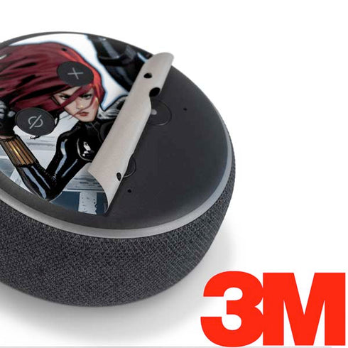 Marvel Black Widow High Kick Amazon Echo Dot Skin
