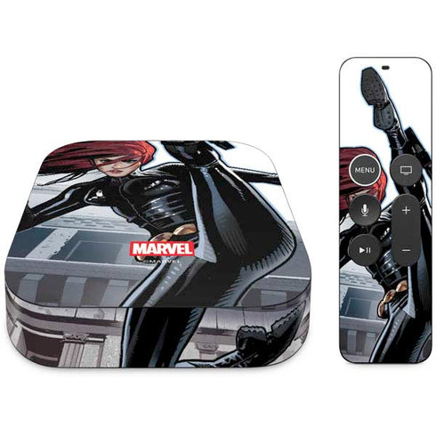 Marvel Black Widow High Kick Apple TV Skin