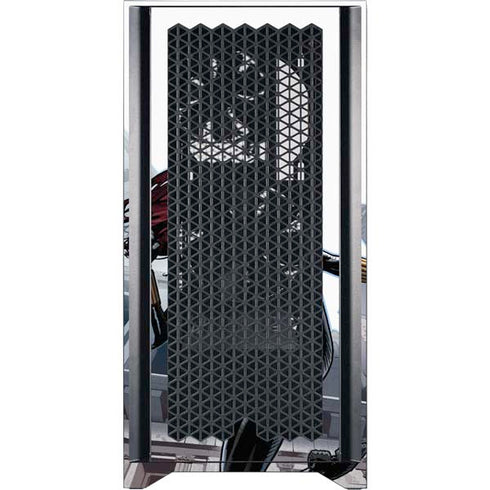 Marvel Black Widow High Kick Corsair 4000D Tempered Glass Mid-Tower ATX Case Skin