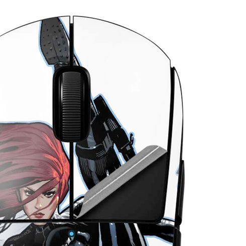 Marvel Black Widow High Kick G Pro Wireless Gaming Mouse Skin