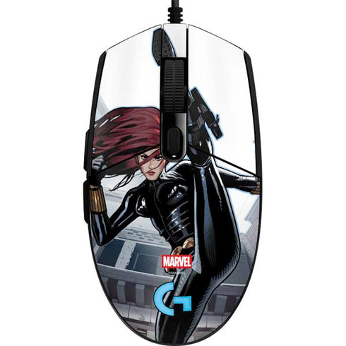 Marvel Black Widow High Kick G203 Prodigy RGB Wired Gaming Mouse Skin
