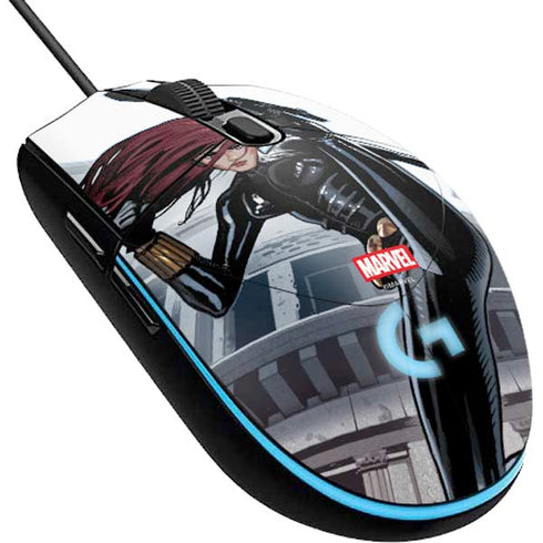 Marvel Black Widow High Kick G203 Prodigy RGB Wired Gaming Mouse Skin