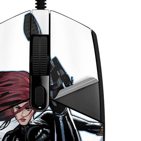 Marvel Black Widow High Kick G203 Prodigy RGB Wired Gaming Mouse Skin