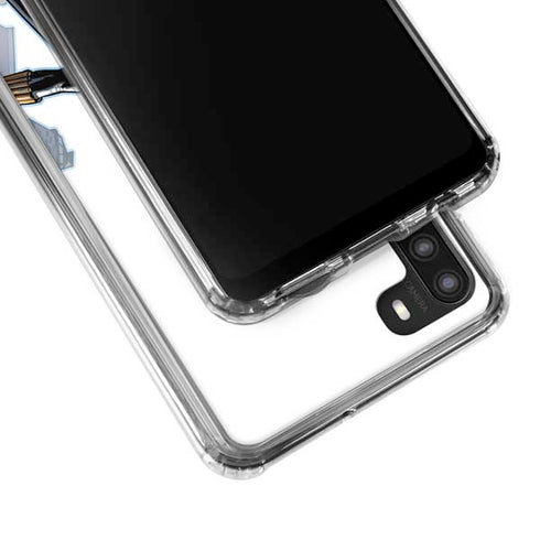 Marvel Black Widow High Kick Galaxy A21 Clear Case