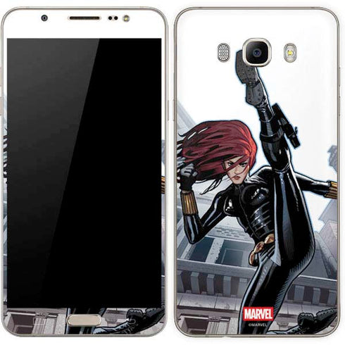 Marvel Black Widow High Kick Galaxy J7 Skin