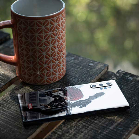Marvel Black Widow High Kick Galaxy Note 10 Plus Skin