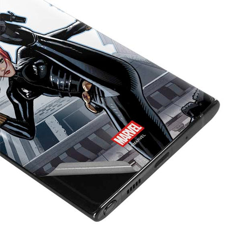Marvel Black Widow High Kick Galaxy Note 10 Skin