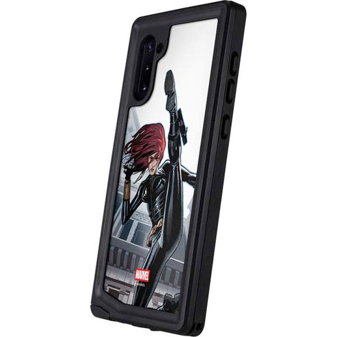 Marvel Black Widow High Kick Galaxy Note 10 Waterproof Case