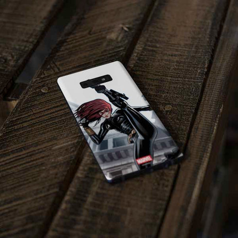 Marvel Black Widow High Kick Galaxy Note 9 Skin