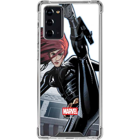 Marvel Black Widow High Kick Galaxy Note20 5G Clear Case
