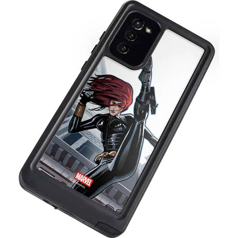 Marvel Black Widow High Kick Galaxy Note20 5G Waterproof Case