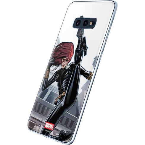 Marvel Black Widow High Kick Galaxy S10e Skin