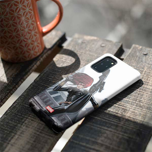 Marvel Black Widow High Kick Galaxy S20 Plus Pro Case