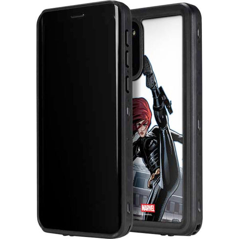 Marvel Black Widow High Kick Galaxy S20 Plus Waterproof Case