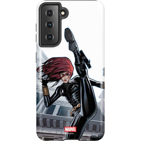Marvel Black Widow High Kick Galaxy S21 5G Pro Case