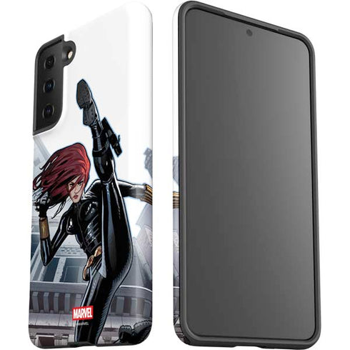 Marvel Black Widow High Kick Galaxy S21 Plus 5G Pro Case