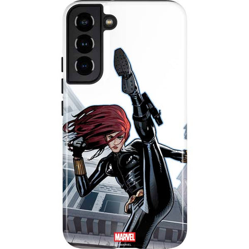 Marvel Black Widow High Kick Galaxy S22 Plus Pro Case