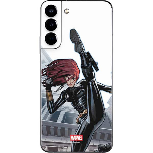 Marvel Black Widow High Kick Galaxy S22 Plus Skin