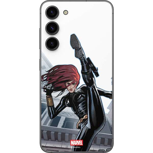 Marvel Black Widow High Kick Galaxy S23 FE Skin