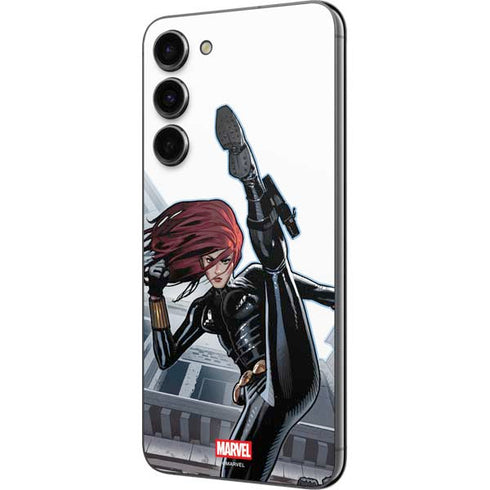 Marvel Black Widow High Kick Galaxy S23 Plus Skin